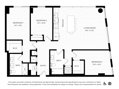 64 H Street SW Studio-3 Beds Apartment for Rent - Photo Gallery 105